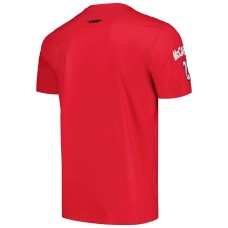 Christian McCaffrey San Francisco 49ers Pro Standard Avatar Remix Player Graphic T-Shirt - Scarlet