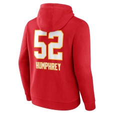 Creed Humphrey Kansas City Chiefs Wordmark Player Name & Number Pullover Hoodie - Red