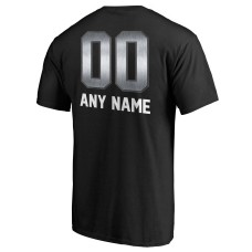 Dallas Cowboys NFL Pro Line by Personalized Midnight Mascot T-Shirt - Black