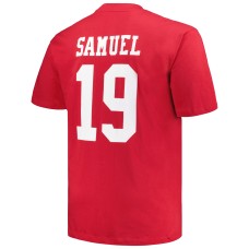 Deebo Samuel San Francisco 49ers Big & Tall Player Name & Number T-Shirt - Scarlet