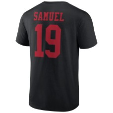 Deebo Samuel San Francisco 49ers Icon Player Name & Number T-Shirt - Black