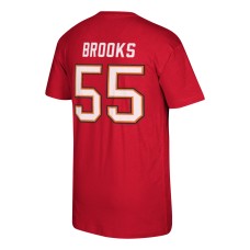 Derrick Brooks Tampa Bay Buccaneers Mitchell & Ness Retired Player Logo Name & Number T-Shirt - Red