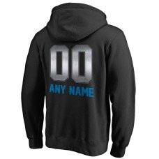 Detroit Lions NFL Pro Line by Personalized Midnight Mascot Pullover Hoodie - Black