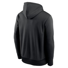 Detroit Lions Nike Team Performance Pullover Hoodie - Black