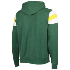 Green Bay Packers '47 Premier Nico Pullover Hoodie - Heathered Heather Green