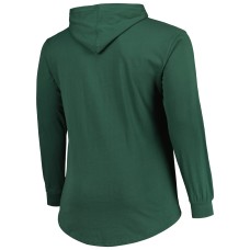 Green Bay Packers Big & Tall Front Runner Pullover Hoodie - Green