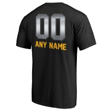 Green Bay Packers NFL Pro Line by Personalized Midnight Mascot T-Shirt - Black