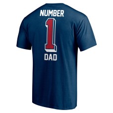 Houston Texans #1 Dad T-Shirt - Navy