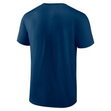 Houston Texans Chrome Dimension T-Shirt - Navy