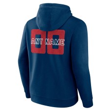 Houston Texans Stellar Personalized Name & Number Pullover Hoodie - Navy