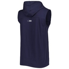 Houston Texans MSX by Michael Strahan Relay Sleeveless Pullover Hoodie - Navy