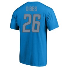 Jahmyr Gibbs Detroit Lions Big & Tall Player Name & Number T-Shirt - Blue