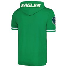 Jalen Hurts Philadelphia Eagles Pro Standard Player Name & Number Hoodie T-Shirt - Kelly Green