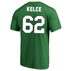 Jason Kelce Philadelphia Eagles Big & Tall Throwback Player Name & Number T-Shirt - Kelly Green