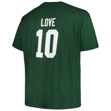 Jordan Love Green Bay Packers Big & Tall Player Name & Number T-Shirt - Green