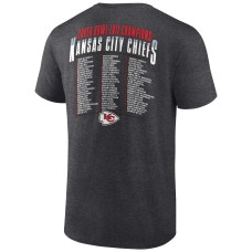 Kansas City Chiefs Super Bowl LVII Champions Made The Cut T-Shirt - Heather Charcoal