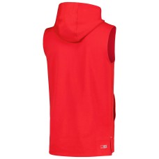 Kansas City Chiefs MSX by Michael Strahan Marathon Sleeveless Pullover Hoodie - Red