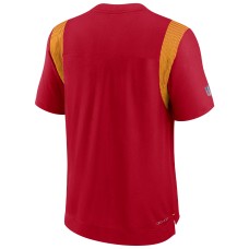 Kansas City Chiefs Nike Sideline Tonal Logo Performance Player T-Shirt - Red