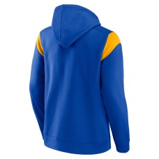 Los Angeles Rams Call The Shot Pullover Hoodie - Royal