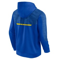 Los Angeles Rams Defender Evo Pullover Hoodie - Royal