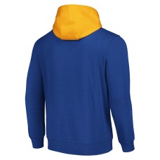 Los Angeles Rams G-III Sports by Carl Banks Colorblock Pullover Hoodie - Royal