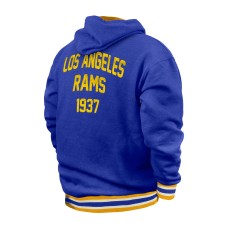 Los Angeles Rams New Era Big & Tall NFL Pullover Hoodie - Royal