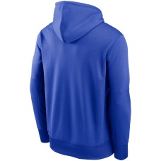 Los Angeles Rams Nike Primary Logo Therma Performance Pullover Hoodie - Royal