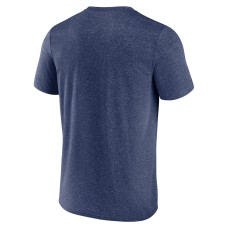 Men's Heathered Navy Dallas Cowboys Lap the Pack T-Shirt