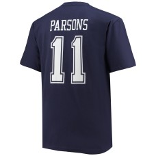 Micah Parsons Dallas Cowboys Big & Tall Player Name & Number T-Shirt - Navy