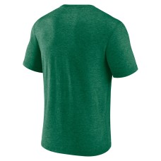 Philadelphia Eagles Tried and True Tri-Blend T-Shirt - Heather Kelly Green