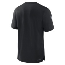 Philadelphia Eagles Nike 2023 Sideline Performance T-Shirt - Black