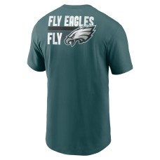 Philadelphia Eagles Nike Blitz Essential T-Shirt - Midnight Green