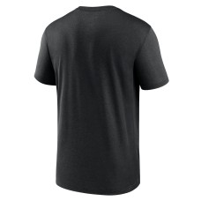 Philadelphia Eagles Nike Horizontal Lockup Legend T-Shirt - Black