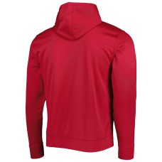 Tampa Bay Buccaneers New Era Combine Authentic Stated Logo Pullover Hoodie - Red