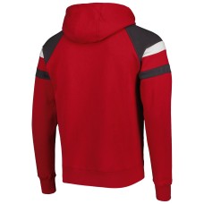 Tampa Bay Buccaneers Starter Draft Fleece Raglan Pullover Hoodie - Red