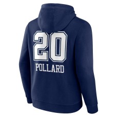 Tony Pollard Dallas Cowboys Wordmark Player Name & Number Pullover Hoodie - Navy