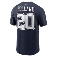 Tony Pollard Dallas Cowboys Nike  Player Name & Number T-Shirt -  Navy