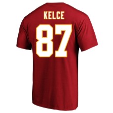 Travis Kelce Kansas City Chiefs Super Bowl LVIII Big & Tall Player Name & Number T-Shirt - Red