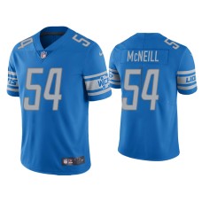 Men's Detroit Lions #54 Vapor Limited Alim McNeill Lions Light Blue Jersey