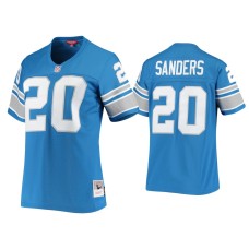 Women's Detroit Lions #20 Barry Sanders Blue 1996 Legacy Replica Jersey