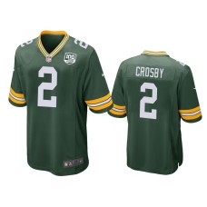 Men's Green Bay Packers #2 Green Mason Crosby Nike Game Jersey