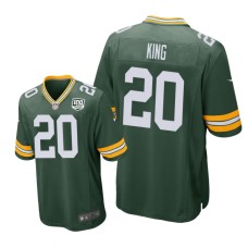 Men's Green Bay Packers #20 Green Kevin King Nike Game Jersey