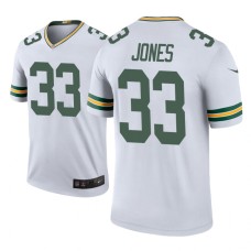 Men's Green Bay Packers #33 Aaron Jones White Nike legend color rush Jersey - Men's