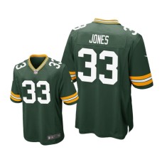 Men's Green Bay Packers #33 Green Aaron Jones Nike Game Jersey