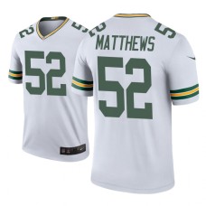 Men's Green Bay Packers #52 Clay Matthews White Nike legend color rush Jersey - Men's