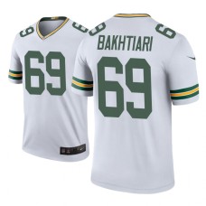 Men's Green Bay Packers #69 David Bakhtiari White Nike legend color rush Jersey - Men's