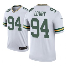 Men's Green Bay Packers #94 Dean Lowry White Nike legend color rush Jersey - Men's