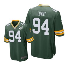 Men's Green Bay Packers #94 Green Dean Lowry Nike Game Jersey