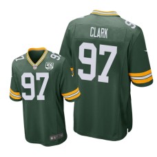 Men's Green Bay Packers #97 Green Kenny Clark Nike Game Jersey