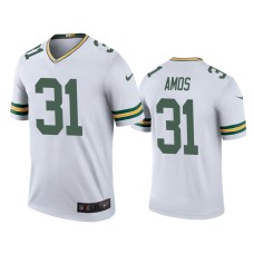 Men's Green Bay Packers #31 Color Rush Legend Adrian Amos White Jersey